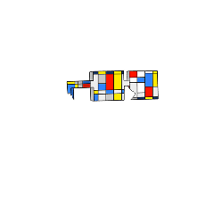 Mondrian Squares